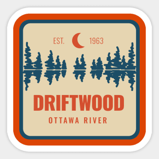 Driftwood park Sticker